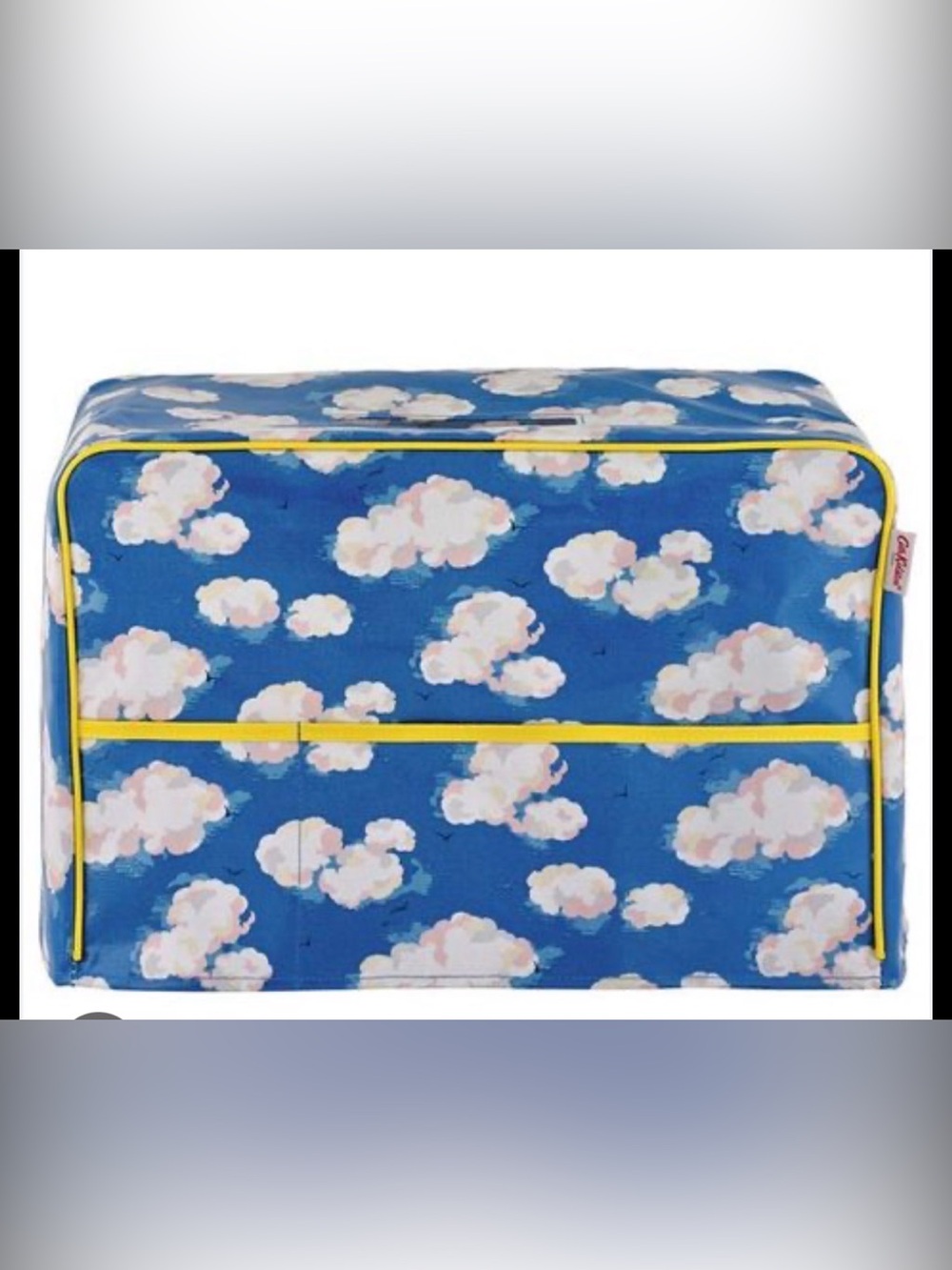 Cath Kidston Oil Cloth Sewing Machine Cover Protective Dust Cover W/ Pockets